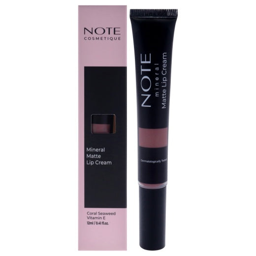 Note Mineral Matte Lip cream - 12ml | نوت أحمر شفاه مات - 12 مل