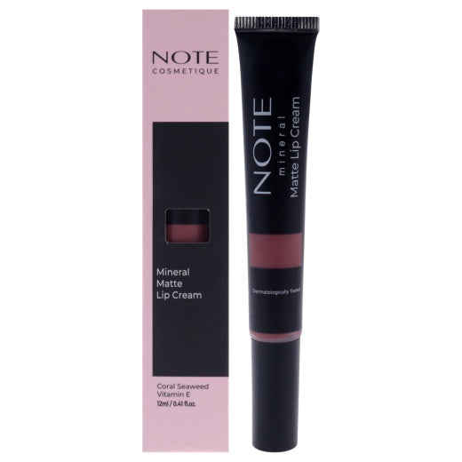 Note Mineral Matte Lip cream - 12ml | نوت أحمر شفاه مات - 12 مل