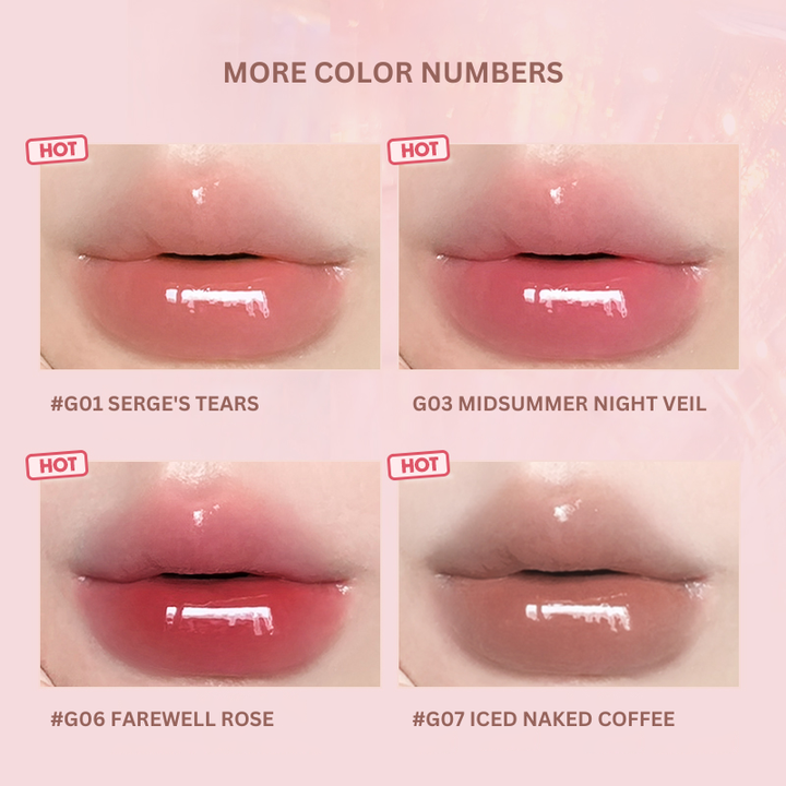 GOGO TALES Sweet Ballet Light Lip Glaze - 2.9g | غوغو تيلز ليب غليز لامع خفيف - 2.9 غ