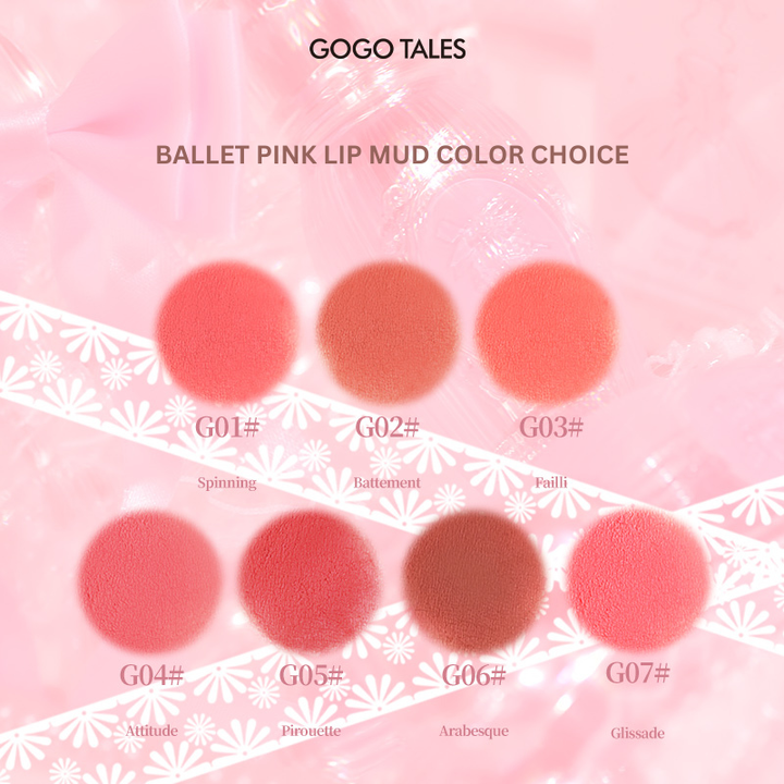 GOGO TALES Sweet Ballet Cloudys Lip Mud - 2.8g