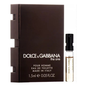 DOLCE & GABBANA Sample The One  - 1.5ml / عينة عطر دولتشي آند غابانا ذا وان اودي تواليت للرجال - 1,5 مل