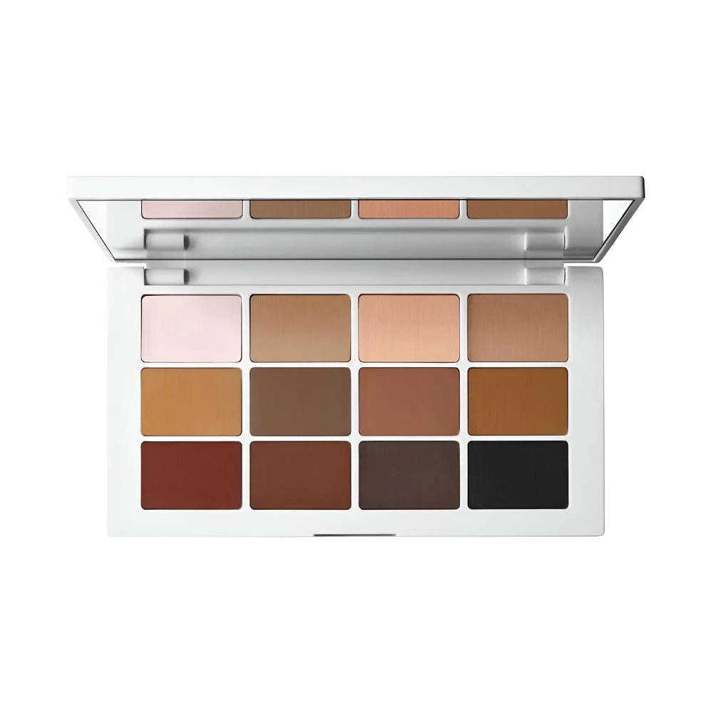 Makeup by Mario Master Matte Eyeshadow Palette - 12 x - 1.3g | ميك اب باي ماريو باليت اي شادو مات - 1.3 غرام