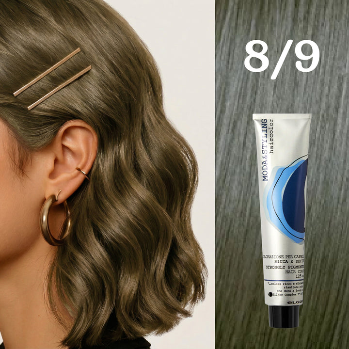 Elgon Moda&styling Haircolor Strongly Pigmented Hair Color - 125ml | ايلكون صبغة شعر مودا ستايلنج - 125مل