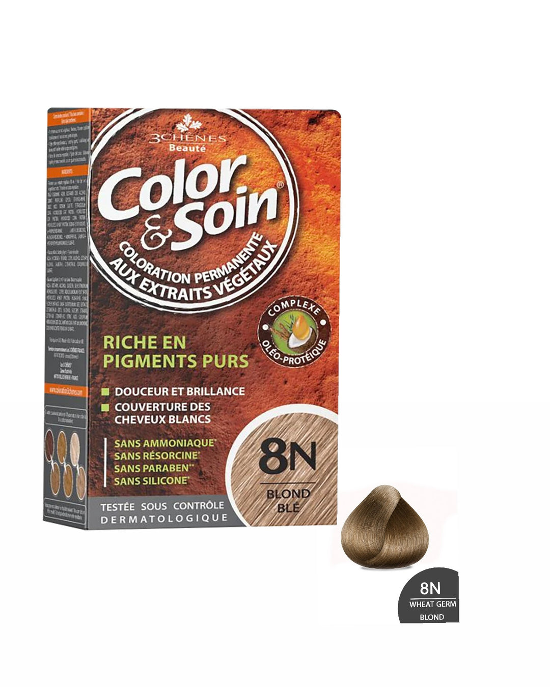 Color & Soin Coloration Permanente Riche En Pigments Purs - 135 ml | كلار ان سوا  صبغة للشعر الوان مكثفة ولامعة - 135 مل