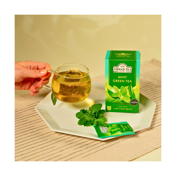 Ahmad Tea Mint Green Tea - 20 Pcs - فارغ | احمد تي شاي أخضر بالنعناع - فارغ #2
