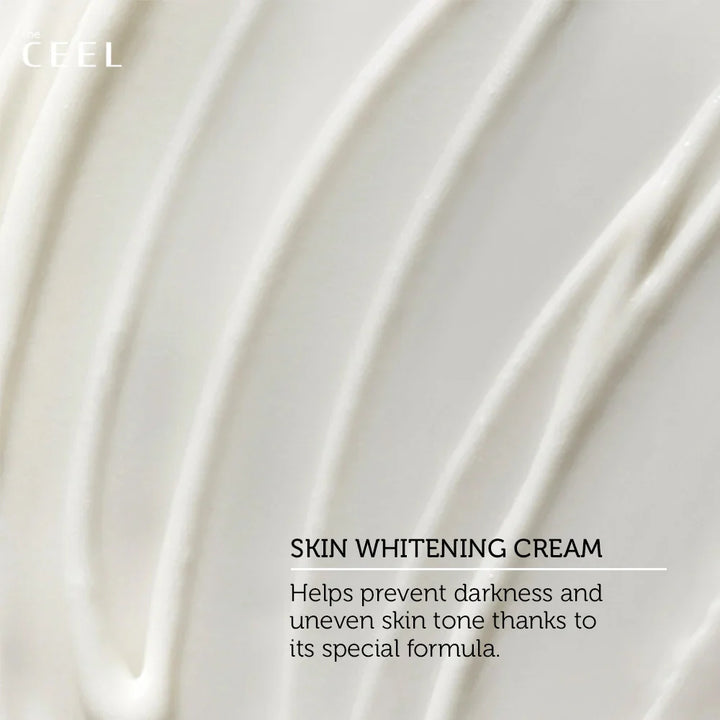 the CEEL Skin Whitening Cream For Face Body Private Parts - 50ml | ذا سيل كريم تفتيح للوجه وللجسم - 50 مل