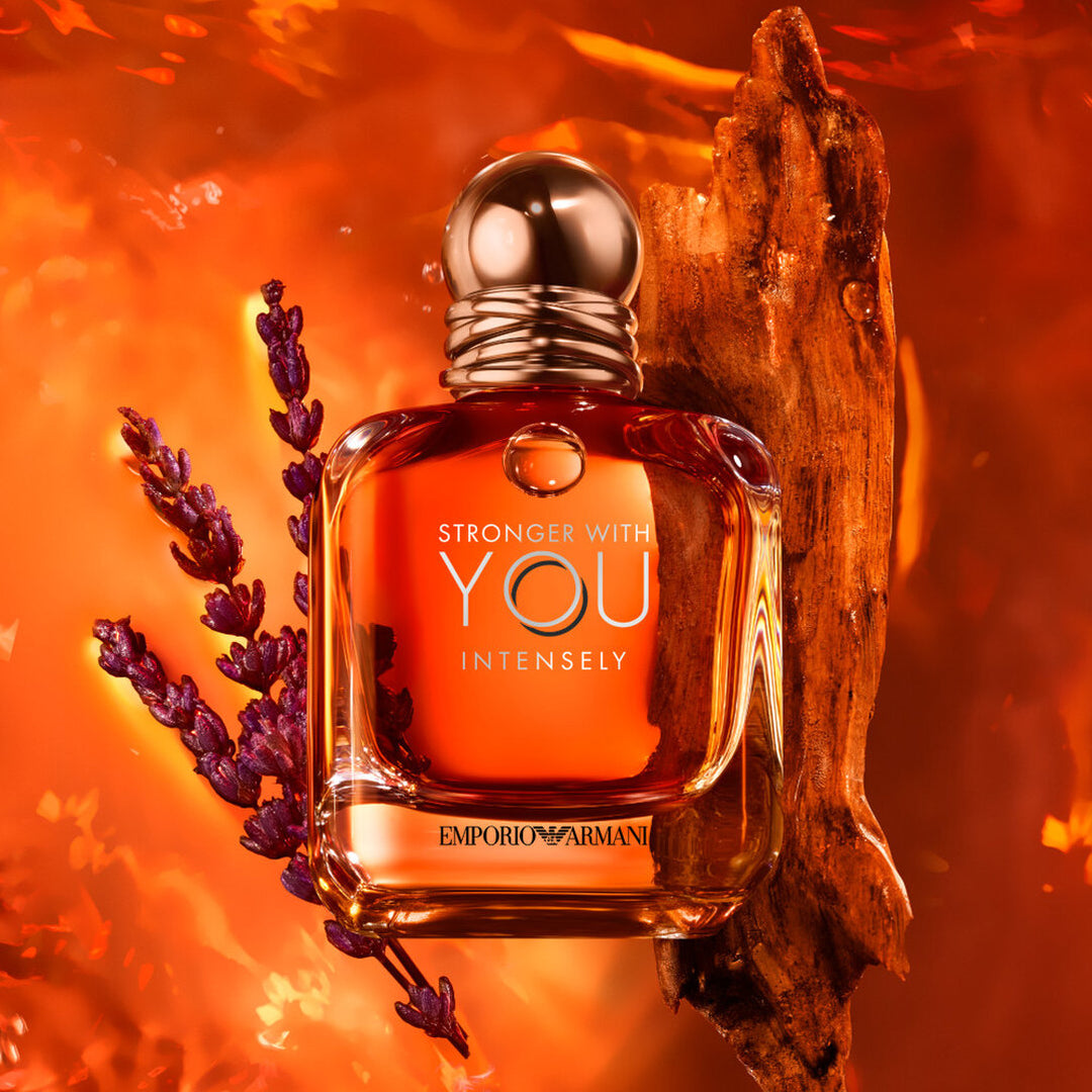 Giorgio Armani Stronger With You INTENSE EDP - 100ml | عطر رجالي امبريو ارماني سترونك وذ يو  انتينز  - 100 مل