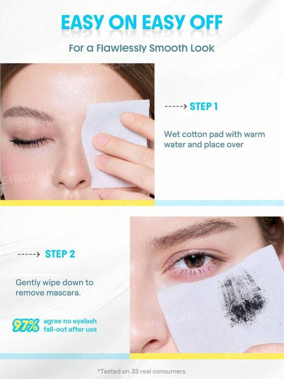SHEGLAM Lash Lighter Natural Lengthening Mascara Black - 8ml | شيغلام ماسكارا - 8مل #5