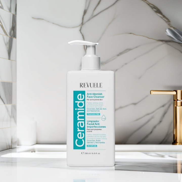 Revuele Ceramide Anti-blemish Face Cleanser - 250ml | ريفويل غسول سيراميد - 250 مل
