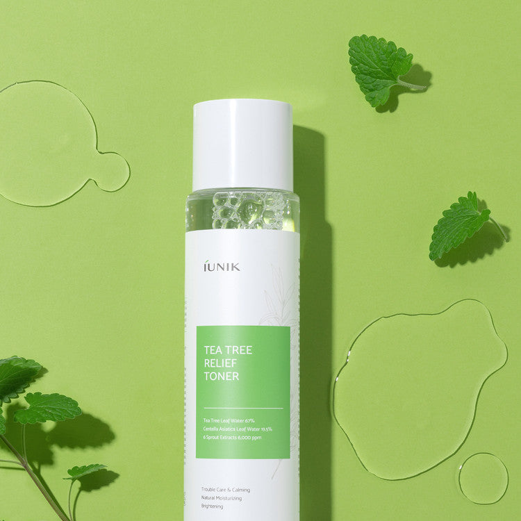 IUNIK Tea Tree Relief Toner - 200ml | تونر آيونيك تي تري ريليف – 200 مل
