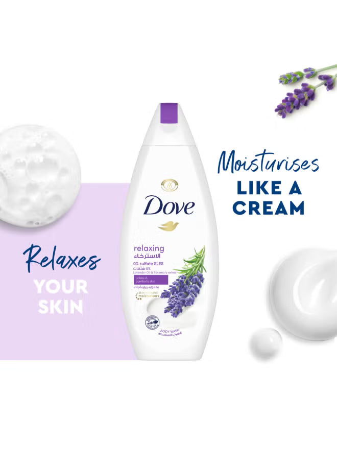 Dove Relaxing Body Wash - 500ml | دوف غسول الجسم المهدئ – 500 مل