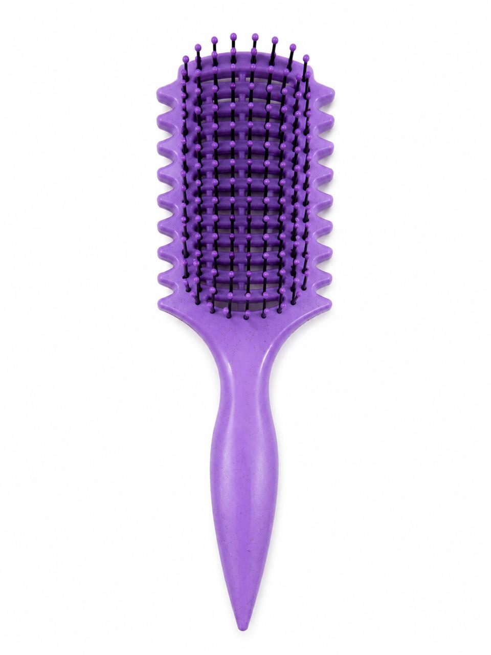 Tools & Cases Silicone Hair Brush | مشط شعر بنفسجي