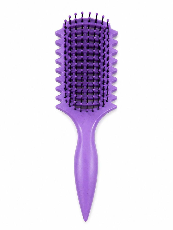Tools & Cases Silicone Hair Brush | مشط شعر بنفسجي