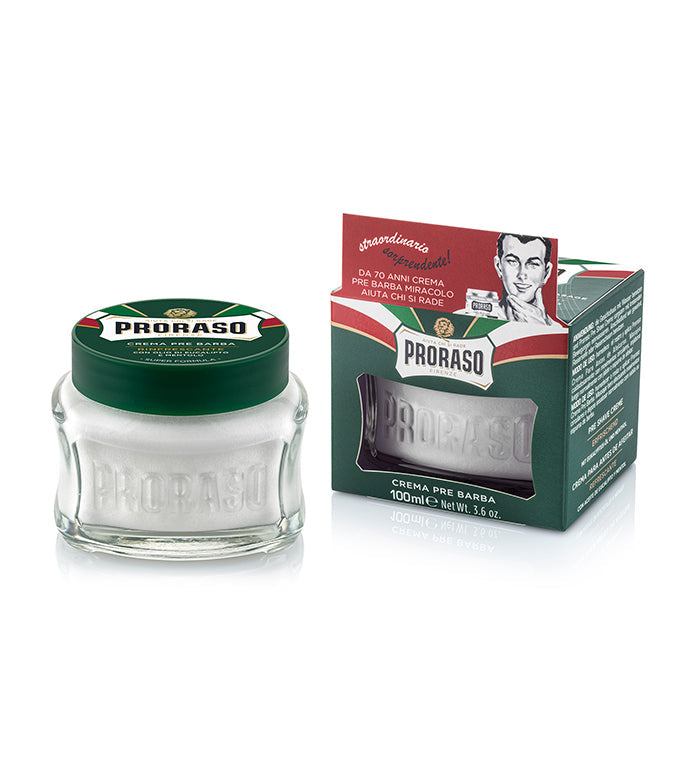 PRORASO Pre Shave Cream Refreshing - 100ml | بروراسو كريم ما قبل الحلاقة - 100مل #1