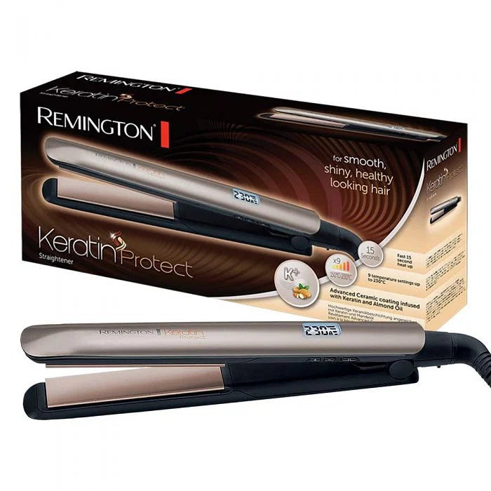REMINGTON Keratin Protect Straightener - 120_240v| ريمينغتون ملمس للشعر الكهربائي