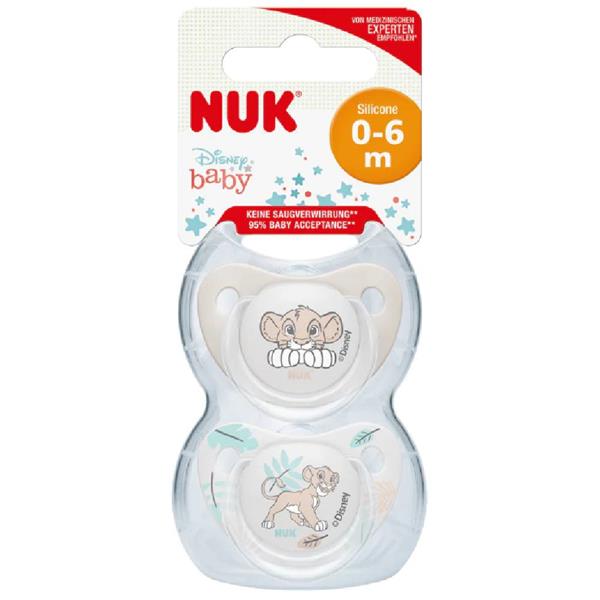 Nuk Disney Baby Lion King Silicone Soother 0-6 Months | نوك لهاية سيليكون للأطفال بعمر 0-6 شهر