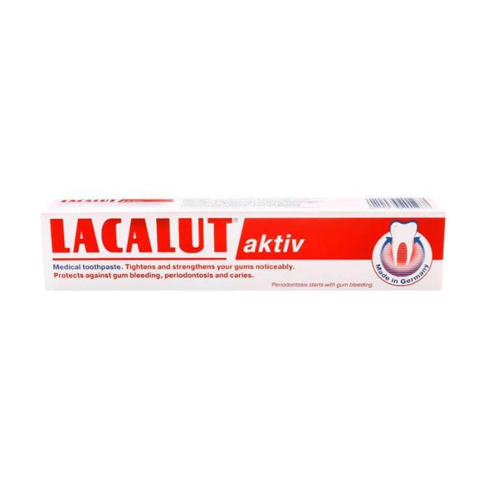 Lacalut Active Toothpaste - 75ml | لاكالوت معجون أسنان - 75 مل