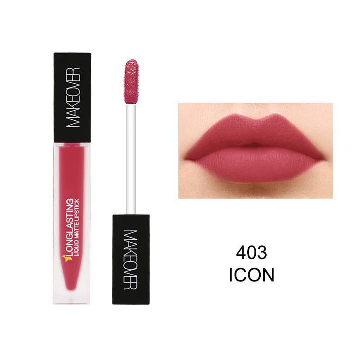 Makeover Longlasting Liquid Matte Lipstick - 6ml | ميك أوفر أحمر شفاه مات طويل الأمد - 6مل