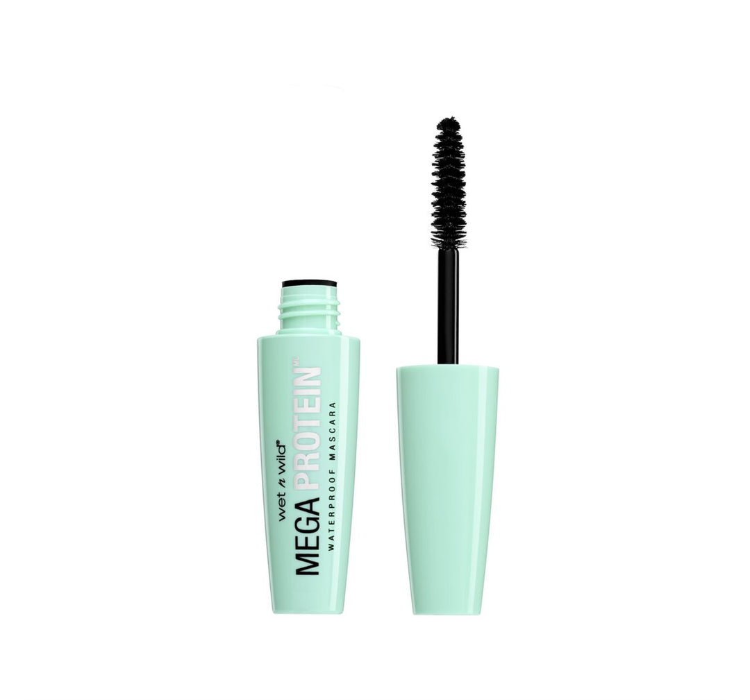 wet n wild Mega Protein Waterproof Mascara Very Black - 6ml | ويت ان وايلد ماسكارا ضد الماء - 6 مل