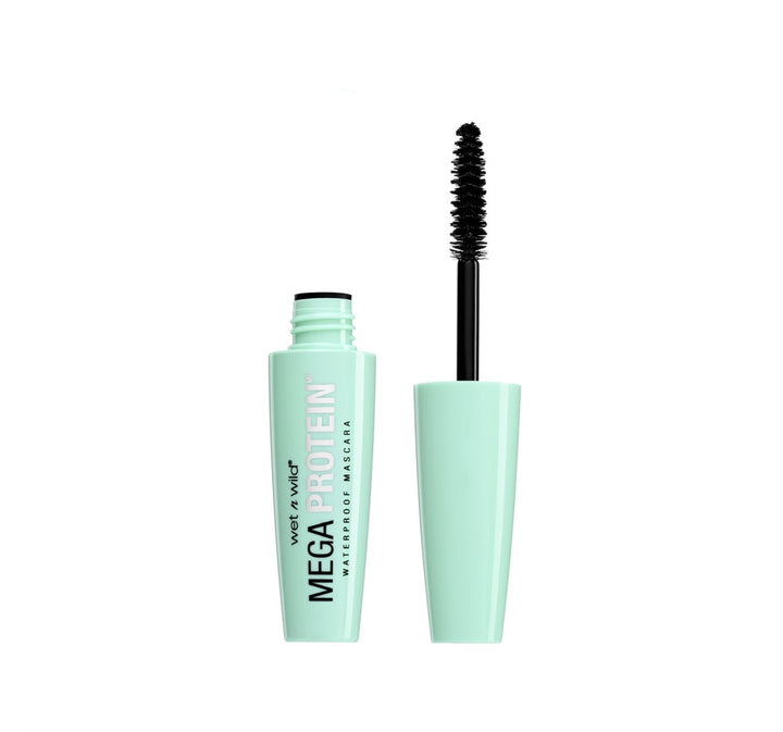 wet n wild Mega Protein Waterproof Mascara Very Black - 6ml | ويت ان وايلد ماسكارا ضد الماء - 6 مل