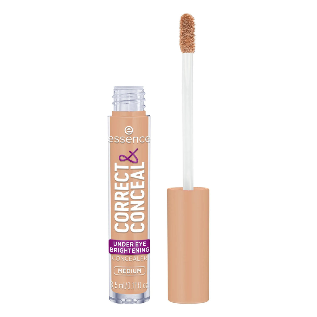 Essence CORRECT & CONCEAL under eye brightening concealer - 3,5ml | ايسنس كونسيلر لتفتيح و تصحيح منطقة تحت العين - 3.5 مل