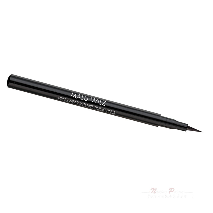 Malu Wilz longwear Intense Liqud Liner black - 0.6ml | مالو ويلز قلم تحديد العيون السائل طويل الثبات – أسود مكثف – 0.6 مل