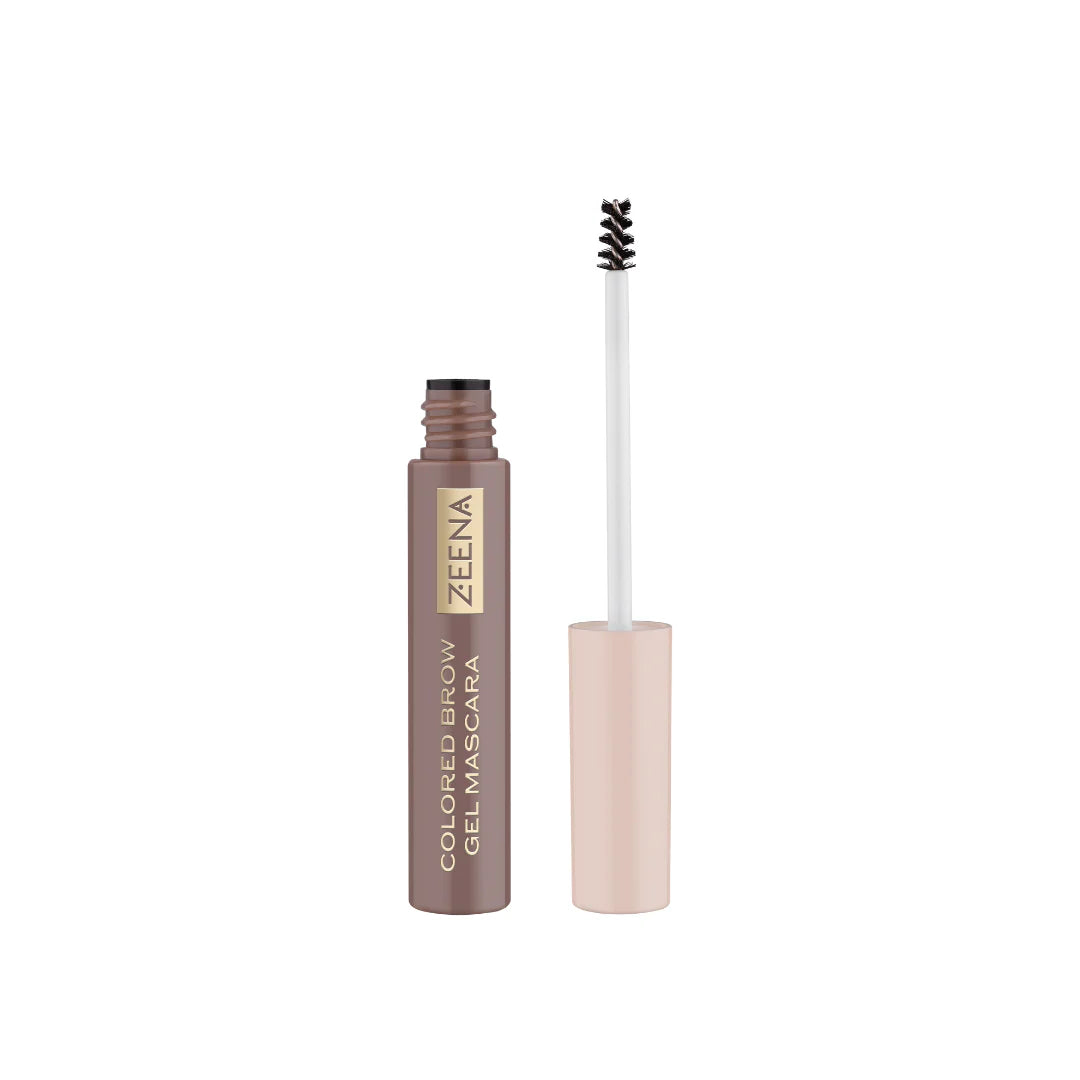 ZEENA Colored Brow Gel Mascara - 3ml | زينة جل تصفيف الحواجب مع لون - 3 مل