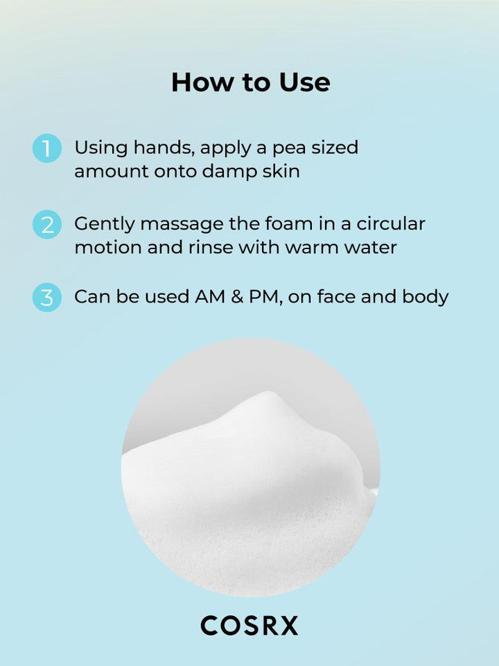 COSRX Low pH Good Morning Gel Cleanser - 50ml| كوزركس غسول جل للوجه بدرجة حموضة منخفضة (pH) - 50 ملل