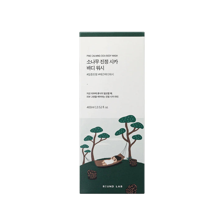 Round Lab Pine Calming Cica Body Wash - 400ml | راوند لاب غسول جسم مهدئ بالصنوبر - 400مل