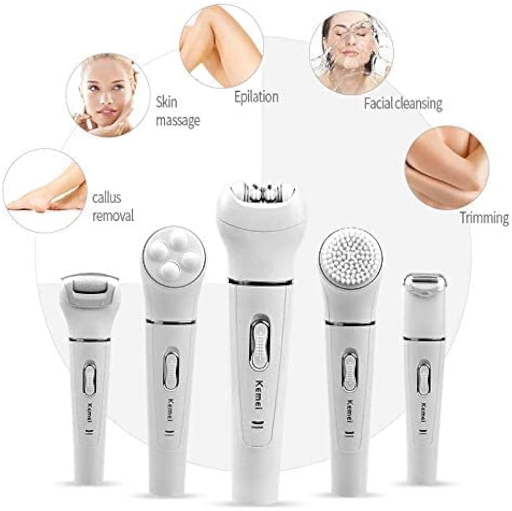KEMEI 5 In 1 Beauty Tools Kit | كيمي مجموعة أدوات تجميل 5 في 1 #2