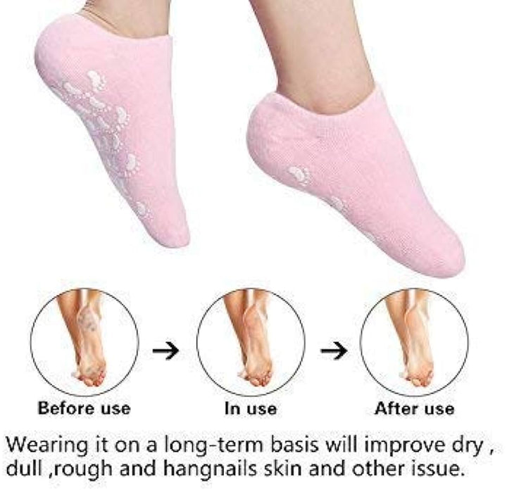 Moisturizing Spa Gel Socks |  جوارب الجل المرطبة