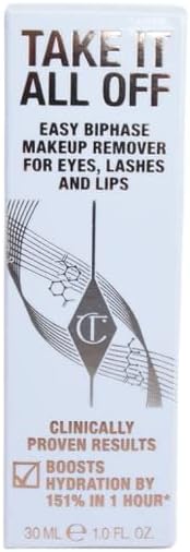 Charlotte Tilbury Take It All Off - 30ml | شارلوت تلبوري مزيل مكياج ثنائي الطور للعينين والشفاه – 30 مل