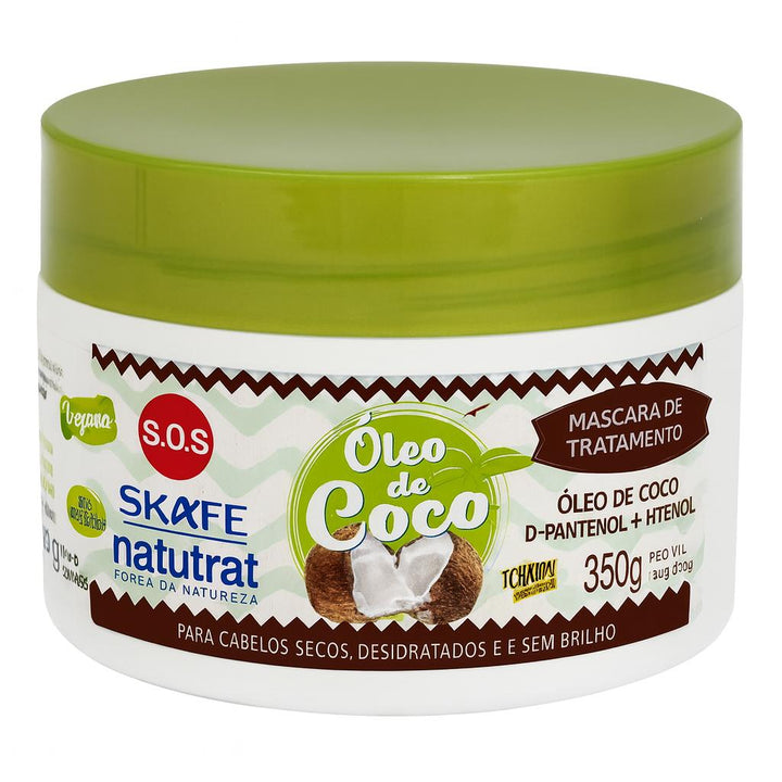 SKAFE Natutrat Oleo De Coco Mascara De Tratamento - 350 g |  سكاف ماسك جوز الهند - 350 غرام