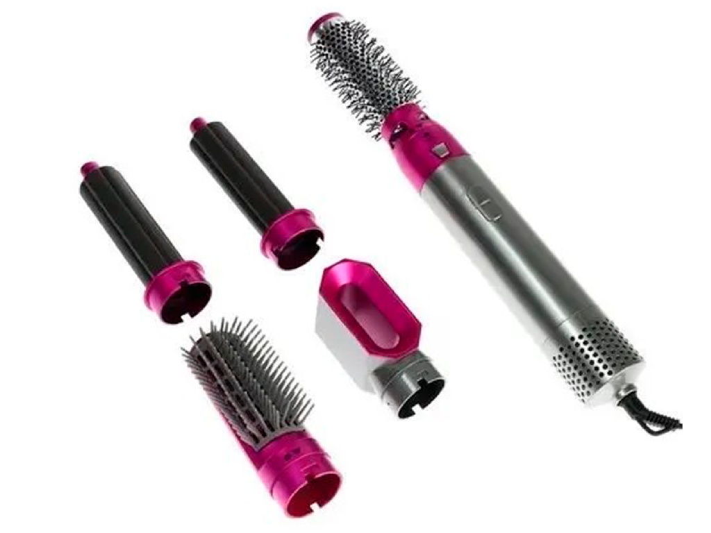 Tools & Cases HOT Air Styler 5 in 1 blow-dry styling tool set - Black | جهاز تصفيف الشعر 5 في 1 باللون الأسود