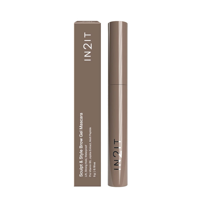 IN2IT Sculpt & Style Brow Gel Mascara - 5g | ان تو ات ماسكارا جل حواجب - 5غ