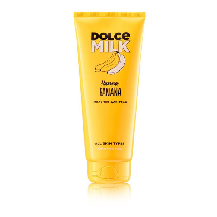 DOLCE MILK Hanna Banana All Skin Types - 200ml | دولتشي ميلك لوشن جسم موز هانا - 200مل