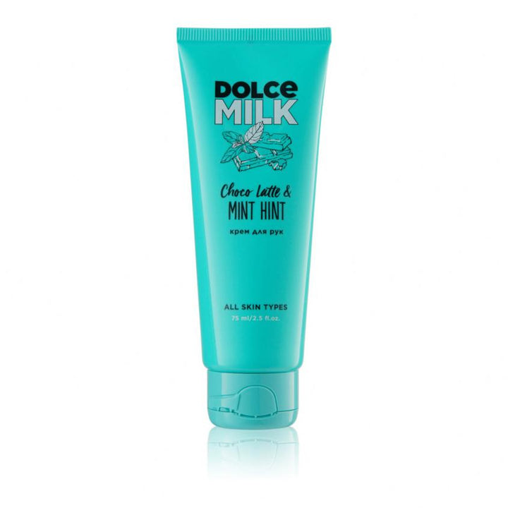 DOLCE MILK Mint Hint & Choco Latte Hand Cream - 75ml | دولتشي ميلك كريم يد شوكو لاتيه ونعناع - 75مل
