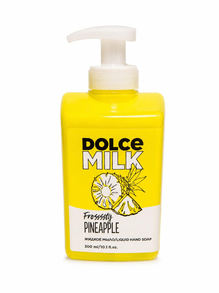 DOLCE MILK Frossssty Pineapple Liquid Hand Soap - 300ml | دولسي ملبن صابون يد سائل بنكهة الأناناس - 300مل #1