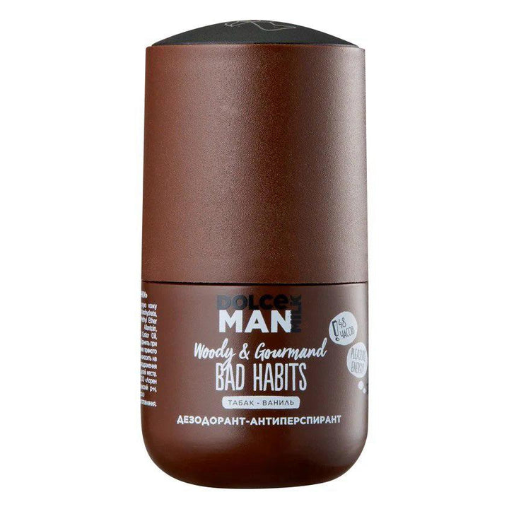 DOLCE MILK Man Woody & Gourmand Bad Habits - 50ml | دولتشي مان مزيل عرق باد هابيتس - 50مل #1