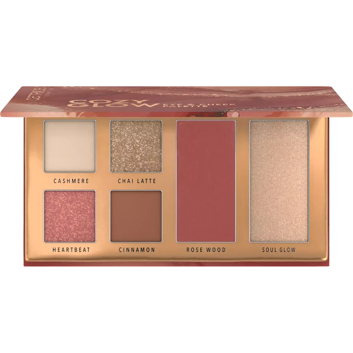 Catrice Cozy Glow Eye & Cheek Palette - 10g | كاتريس باليت ظلال عيون و وجه - 10 غرام