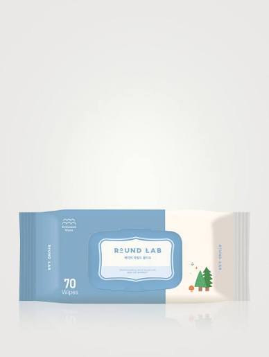 ROUND LAB - Baby Mild Wet Wipes Jumbo - 70 sheets - 70 wipes | راوند لاب مناديل مبللة - 70 wipes
