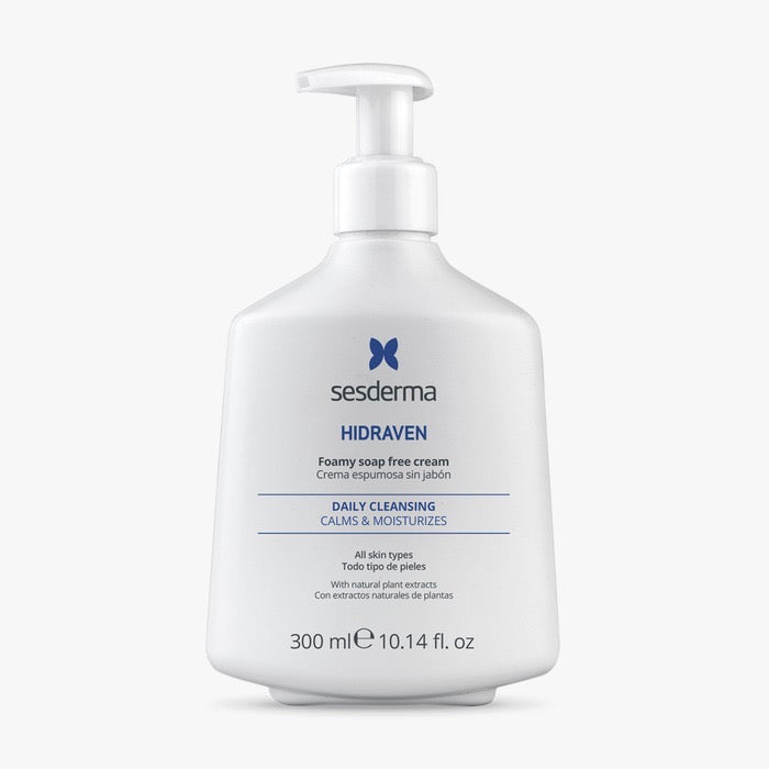 Sesderma Hidraven Foaming Cream Without Soap - 300ml | سيسديرما غسول رغوي كريمي خالٍ من الصابون - 300 مل