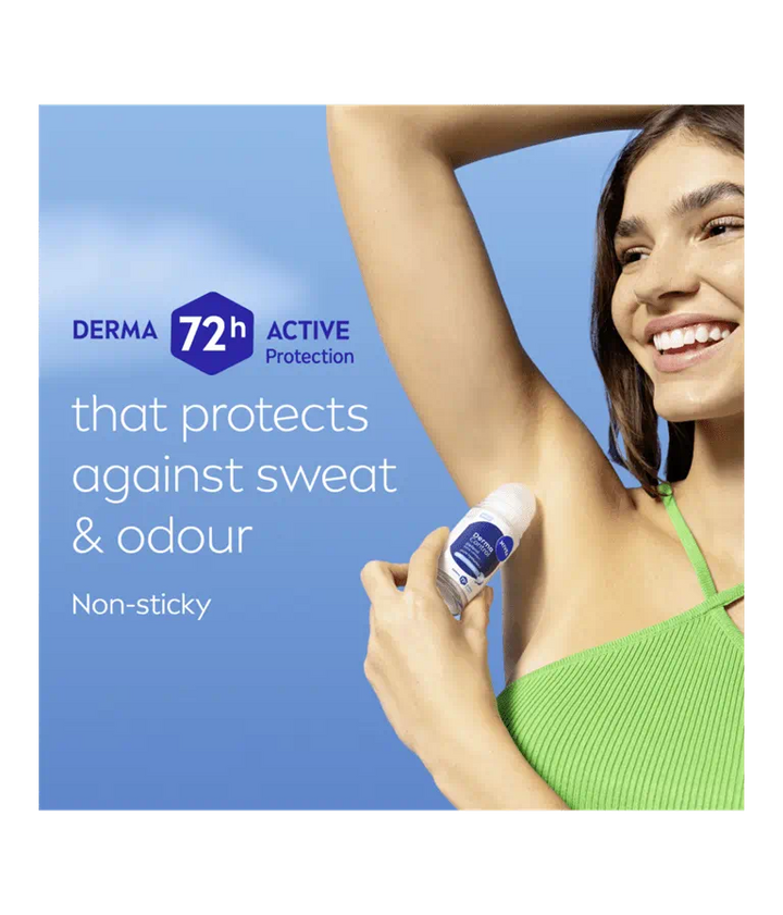 Nivea Women Deo Roll On Derma Control Defend - 50ml | نيفيا رول أون مزيل العرق للنساء ديرما كنترول ديفيند – 50 مل