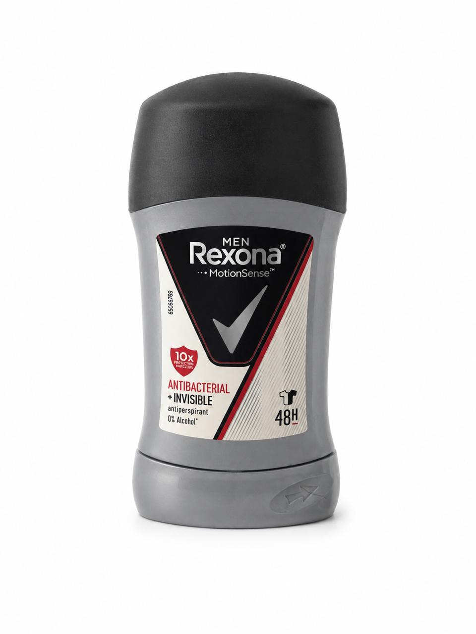 Rexona Men Motionsense Antibacterial + Invisible Anti-perspirant Stick 48H - 40g | ركسونا مزيل عرق للرجال - 40غ
