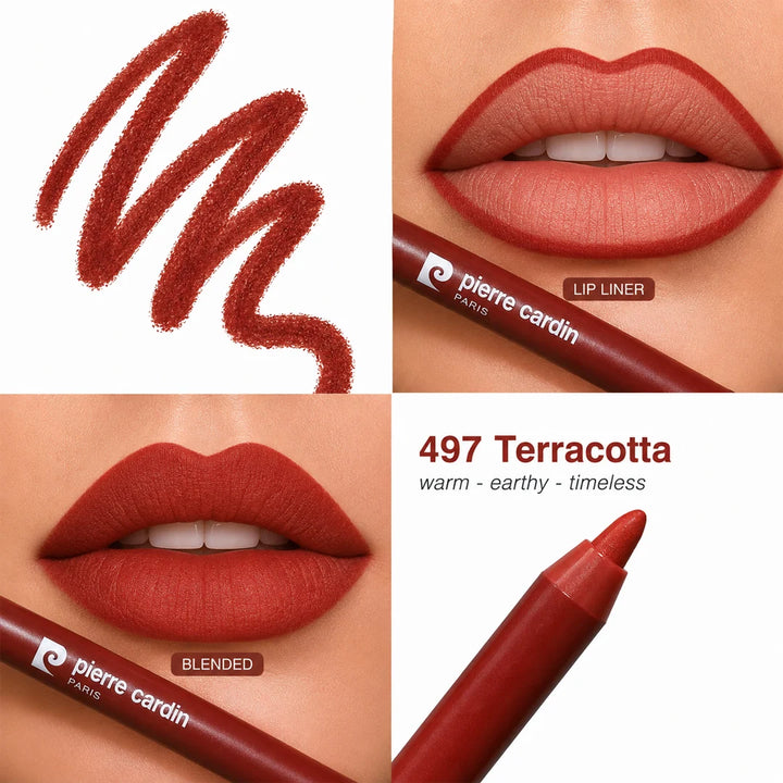 pierre cardin Lipliner Pencil Waterproof - 1.20g | بيير كاردان قلم تحديد الشفاه ضد الماء - 1.2 غرام
