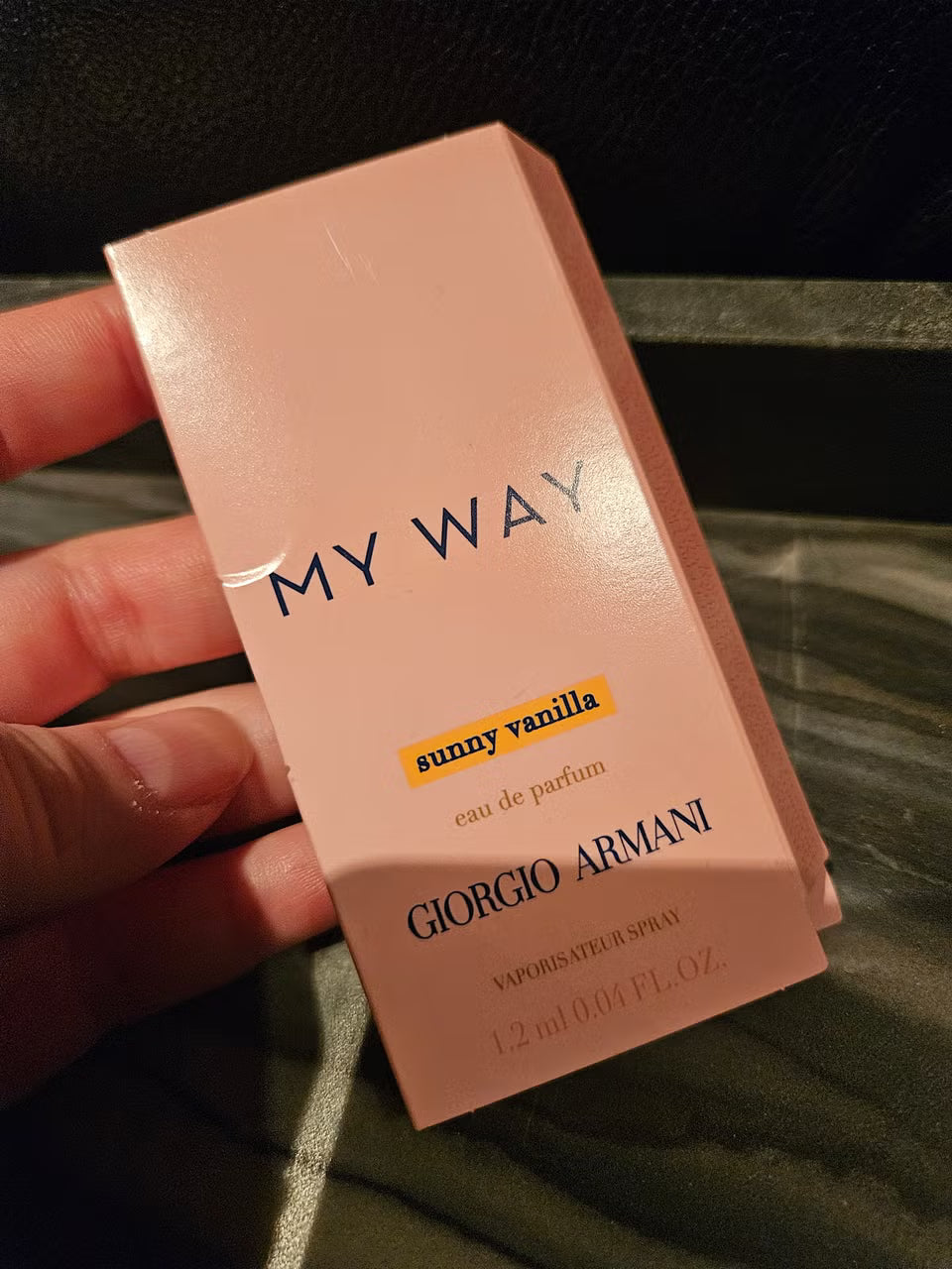 Giorgio Armani Sample My Way Sunny Vanilla - 1.2 ml | جورجيو ارماني عينة ماي واي ساني فانيلا للنساء 1,2 مل