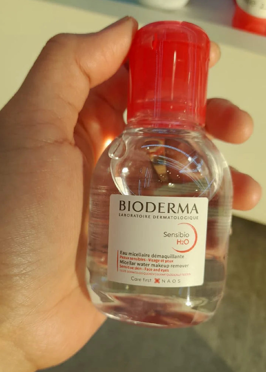 BIODERMA Sensibio H20 Micellaire Solution  - 100ml | بيوديرما مزيل مكياج ميسيلار - 100 مل