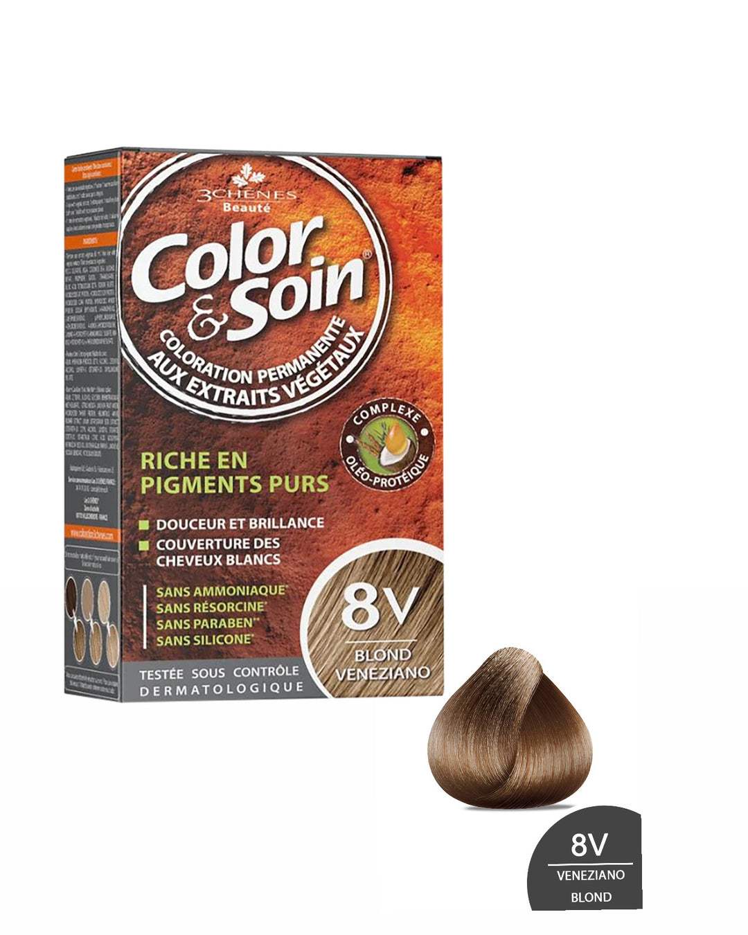 Color & Soin Coloration Permanente Riche En Pigments Purs - 135 ml | كلار ان سوا  صبغة للشعر الوان مكثفة ولامعة - 135 مل
