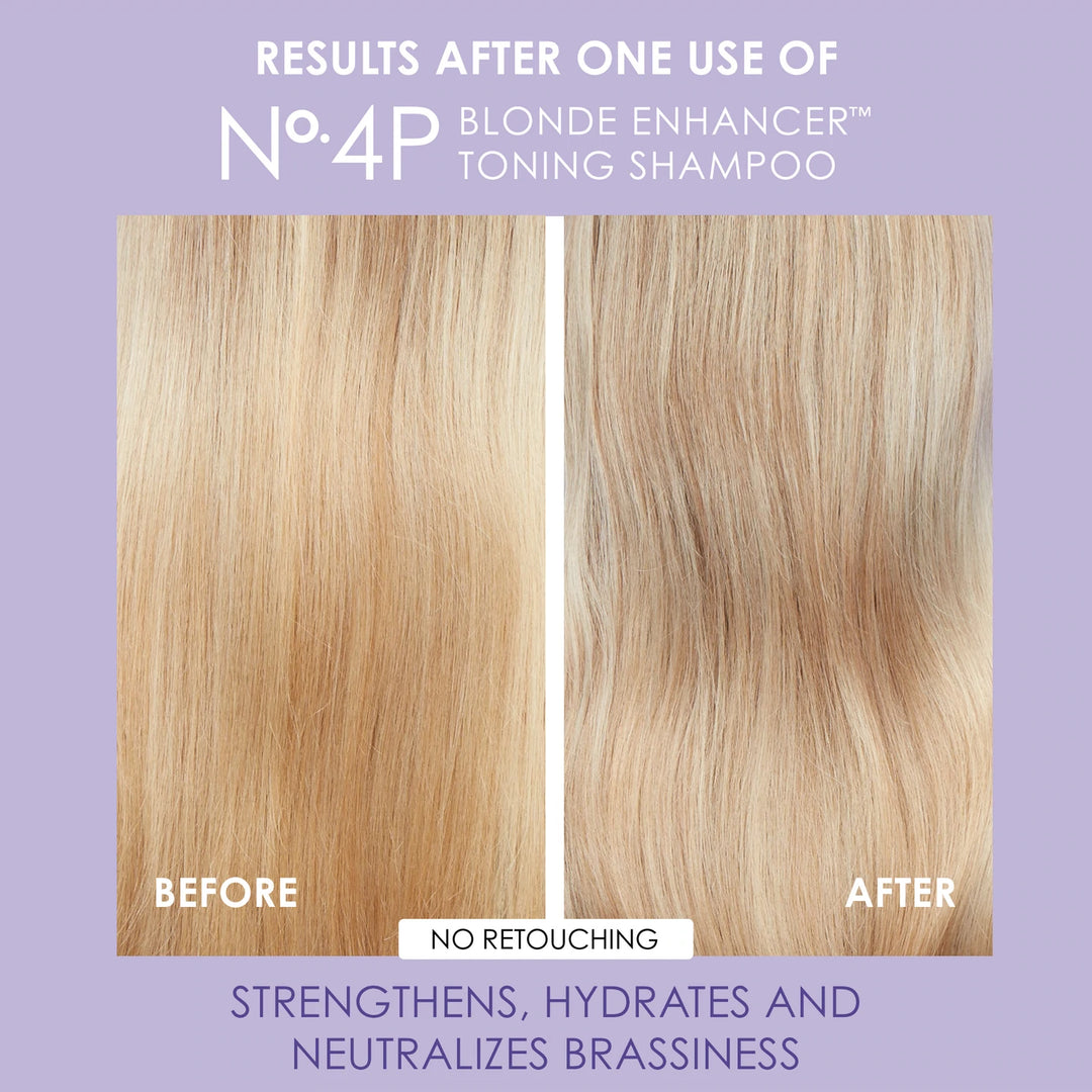 Olaplex Blonde Enhancer Toning Shampoo No. 4P - 250ml  | اولابليكس شامبو معزز للشعر الأشقر رقم 4P - 250 مل