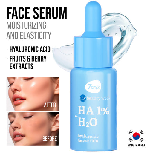 7 DAYS My Beauty Week face serum with hyaluronic acid HA 1%+H2O - 20ml | 7 دايز سيروم وجه هاي المائي 1% + H2O - 20مل #4